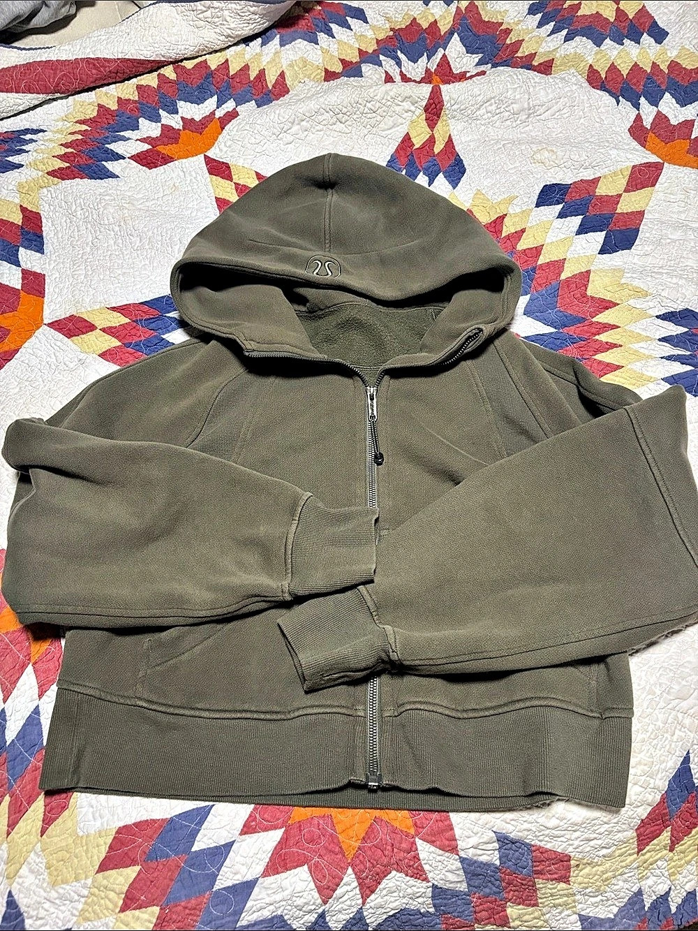lululemon Women's Hooded Utility Jacket Green XS